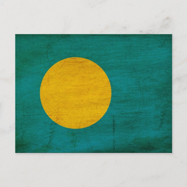 Palau Flag Postcard (Front)