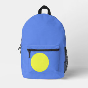 Palau flag printed backpack