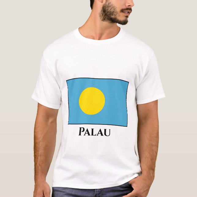 Palau Flag T-Shirt (Front)