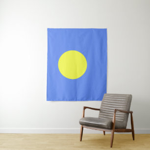 Palau flag tapestry