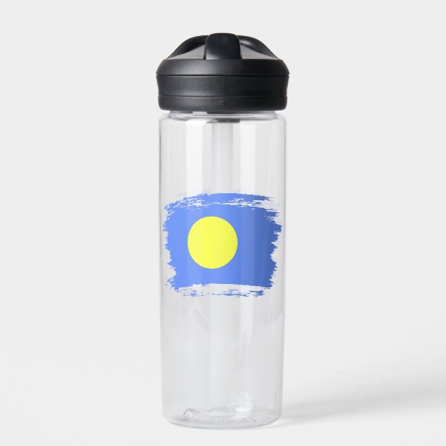 Palau flag water bottle (Front)