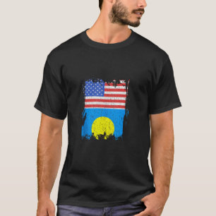 Palau USA America Palauan Roots Palauan Pride Pala T-Shirt