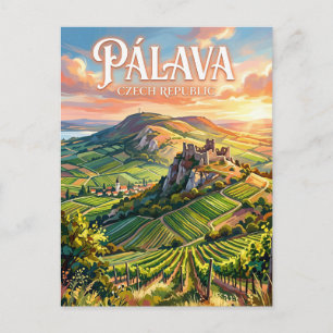 Pálava Hills Czech Republic Postcard