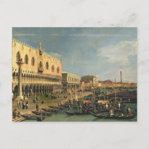 Palazzo Ducale and the Riva degli Schiavoni, Venic Postcard