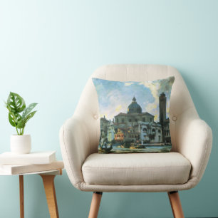 Palazzo Labia, Venice by John Singer Sargent Throw Pillow