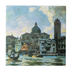 Palazzo Labia, Venice by John Singer Sargent Tile