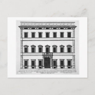 Palazzo of Cardinal Alesandrino, Piazza SS Apostol Postcard