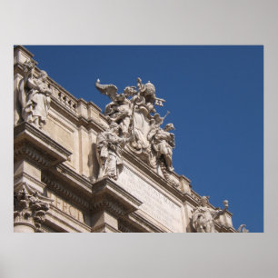 Palazzo Poli Facade Poster