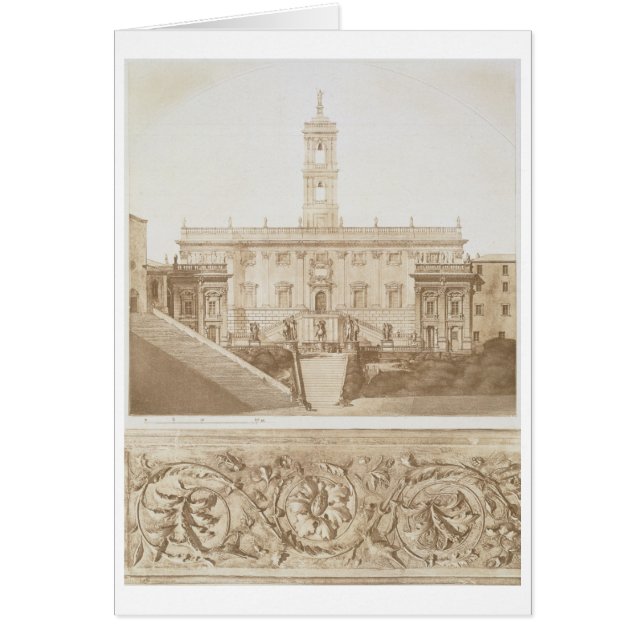 Palazzo Senatorio, The Capitol, Rome, from 'Fragme (Front)
