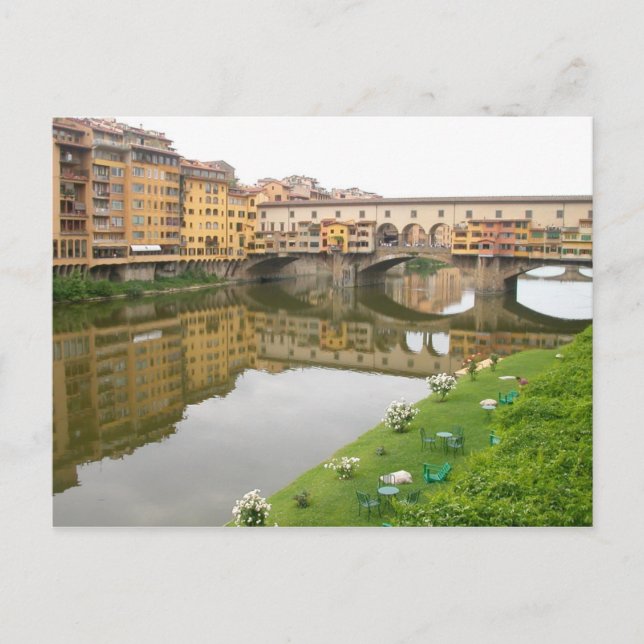 Palazzo Vecchio Bridge Postcard (Front)