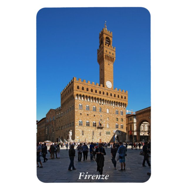 Palazzo Vecchio Magnet (Vertical)