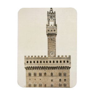 Palazzo Vecchio, or the Palazzo della Signoria, Fl Magnet