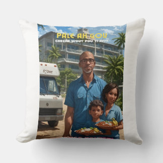 Pale ak Gou  Throw Pillow