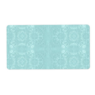 Pale Aqua Muted Vintage Lace Theme