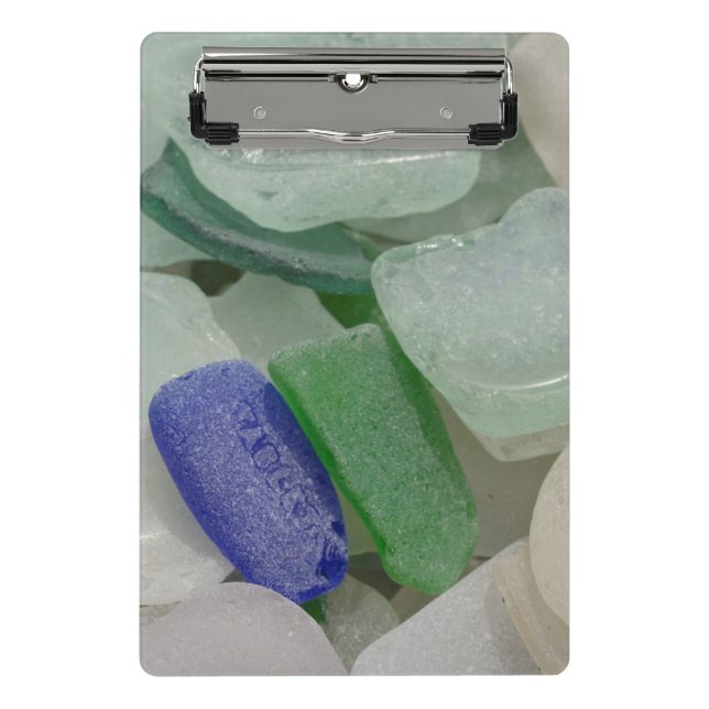 Pale Beach Glass Mini Clipboard (Front)