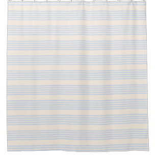 Pale blue and beige five stripes pattern