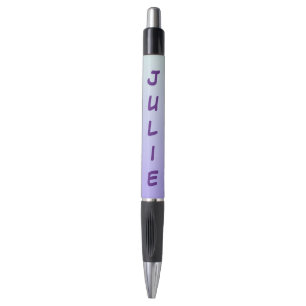 Pale Blue and Purple Gradient Colours Pen