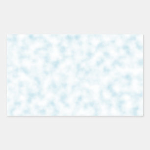 Pale Blue and White Abstract Clouds Pattern Sticker