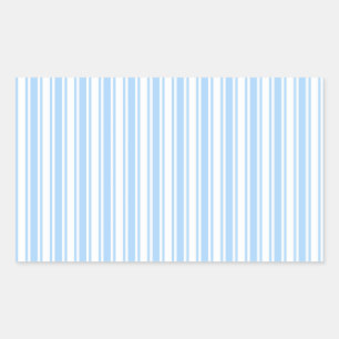 Pale blue and white candy stripes sticker