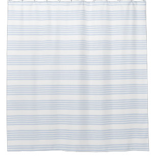 Pale blue and white five stripes pattern