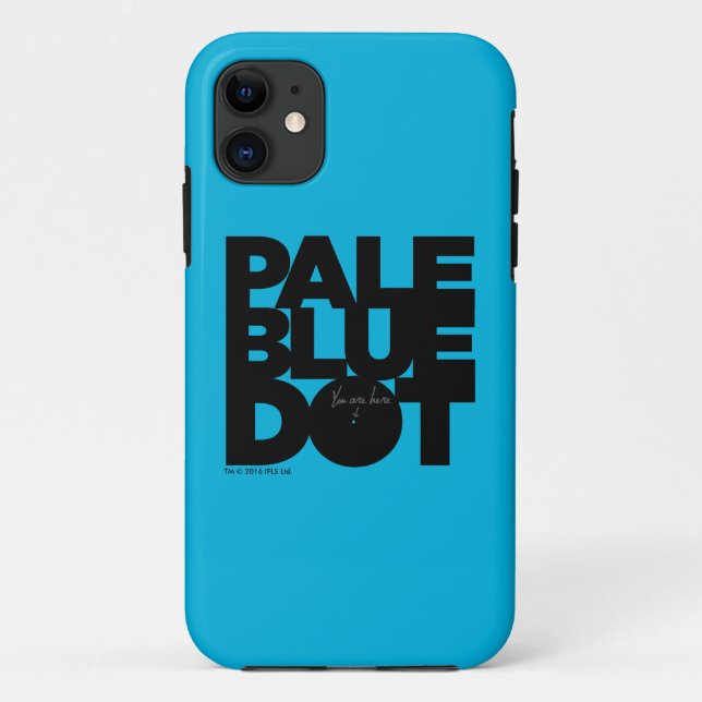 Pale Blue Case-Mate iPhone Case (Back)