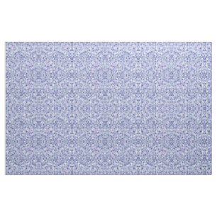 Pale Blue Cobbled Patchwork Terrazo Pattern Fabric