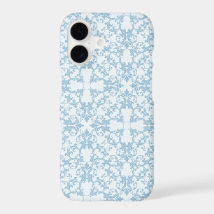 Pale Blue Damask