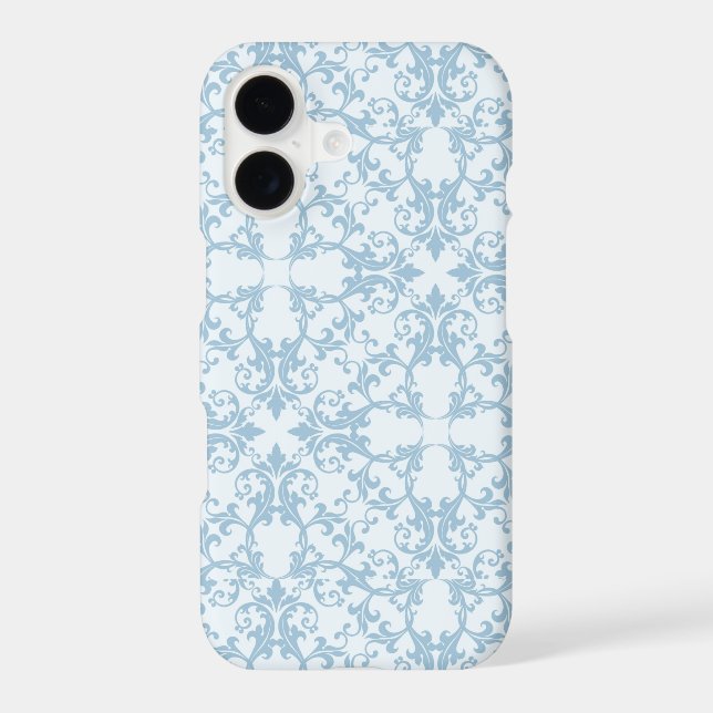 Pale Blue Damask (Back)