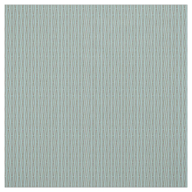 Pale Blue Geometric Repeat  Fabric (Swatch)