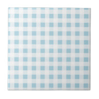 Pale Blue Gingham