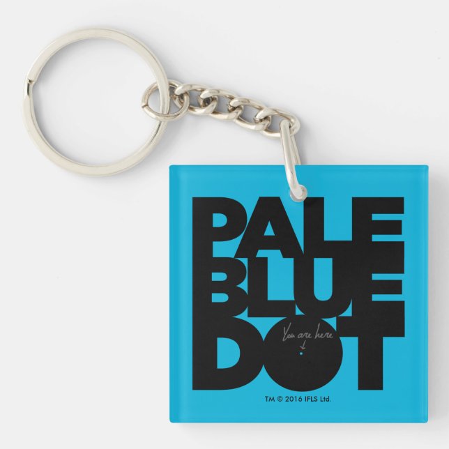 Pale Blue Keychain (Front)
