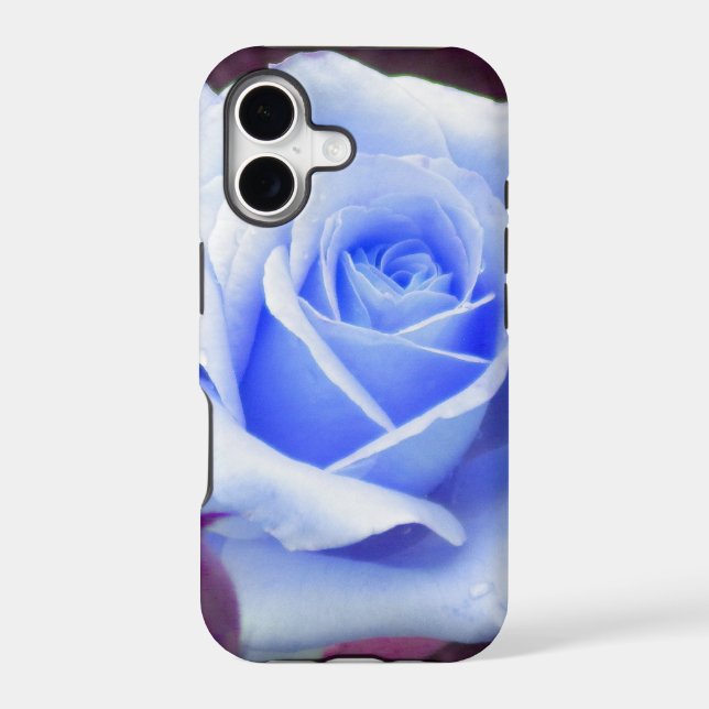 Pale Blue Rose iPhone 5 case (Back)