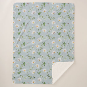 Pale blue Sherpa Blanket