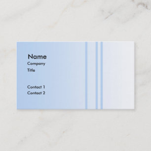 Pale Blue Simple Elegant Design. Business Card