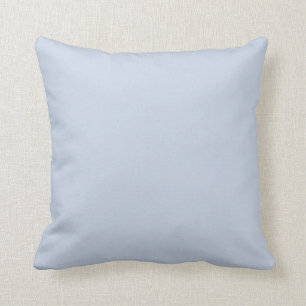 Pale Blue Solid Colour - Pairs 2022 Popular Colour Throw Pillow