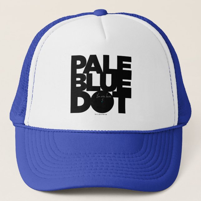 Pale Blue Trucker Hat (Front)