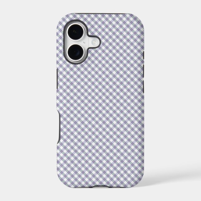 Pale Check gingham Case (Back)
