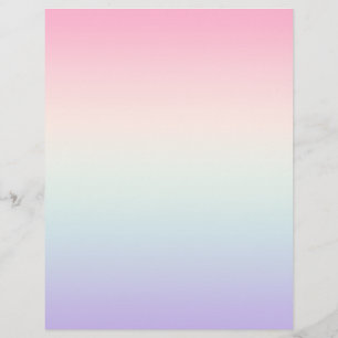 Pale colorful gradient background flyer