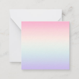Pale colourful gradient background card