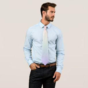 Pale colourful gradient background tie