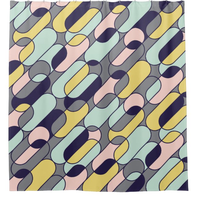 Pale Colours Geometric: Retro Pattern (Front)