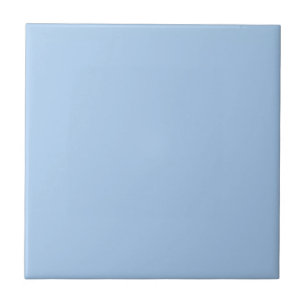 Pale Cornflower Blue Solid Colour Tile