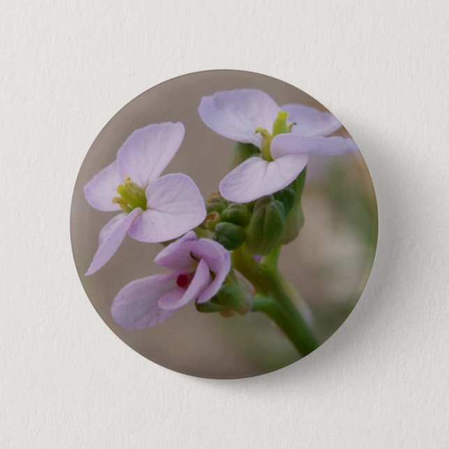 Pale Flowers Button (Front)