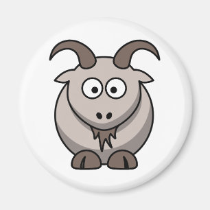 Pale goat magnet