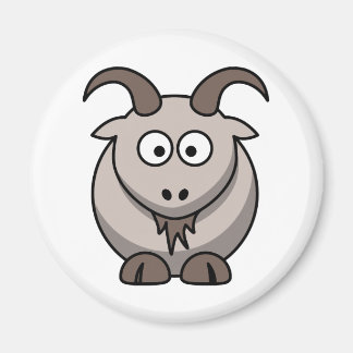 Pale goat magnet