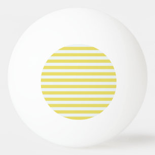 Pale Gold and White Stripes by Shirley Taylor Ping Pong Ball
