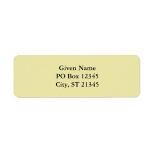 Pale Goldenrod