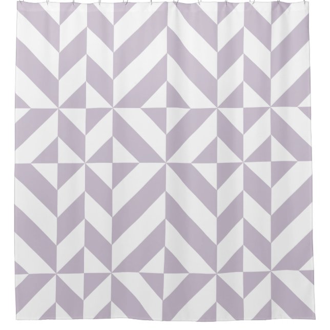 Pale Grape Geometric Deco Cube (Front)