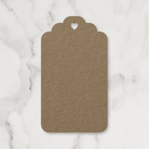 Pale Gray Geometric Pattern - Summer Decor Gift Tags