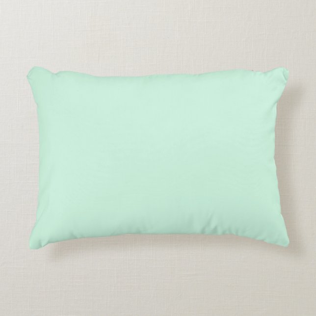 Pale Green Accent Pillow (Front)